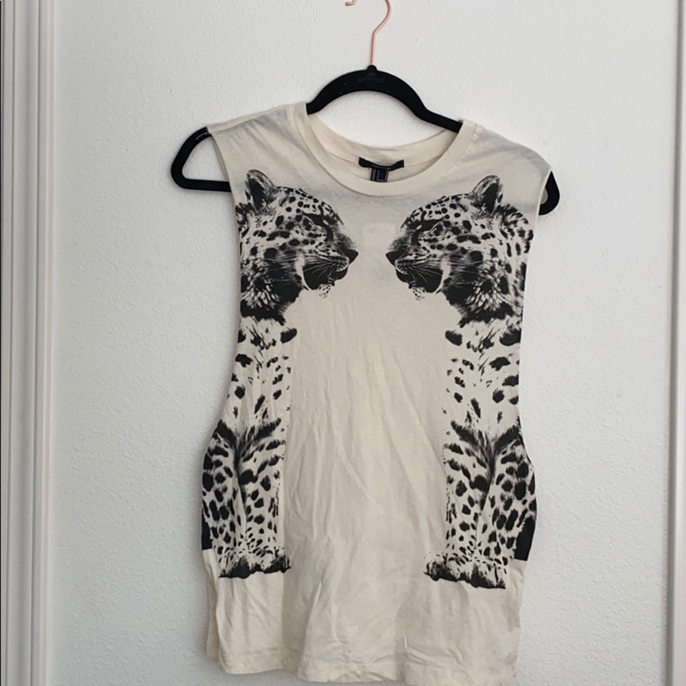 Cheetah Muscle Tee